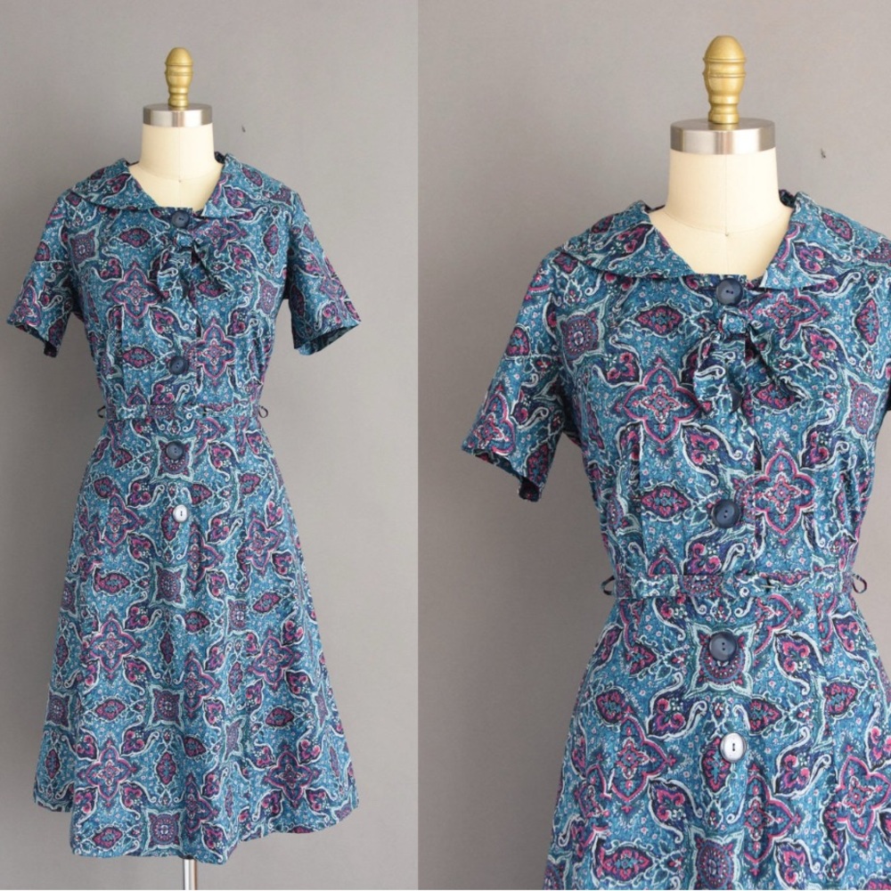 Vintage 1950 Day Dress.